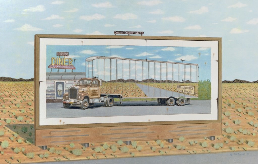 Truck Billboard by Jonathan Freyer